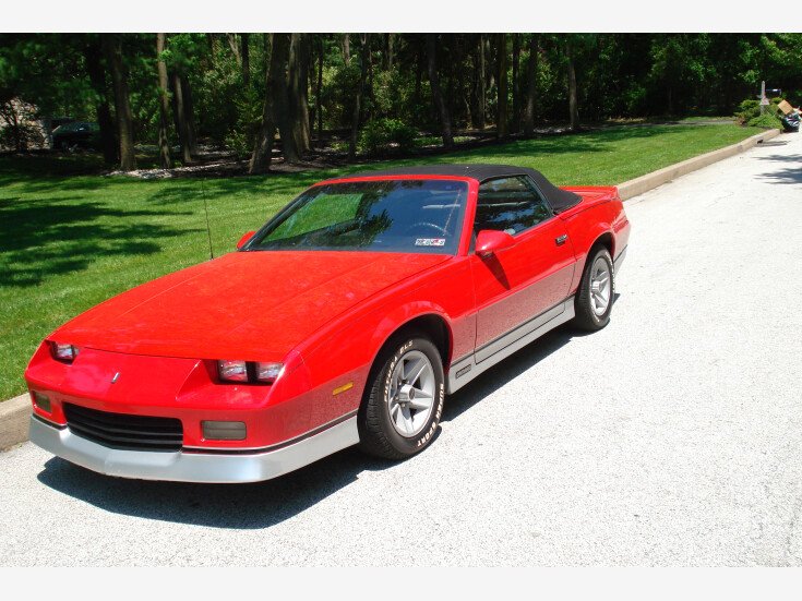 Thumbnail Photo undefined for 1988 Chevrolet Camaro Convertible